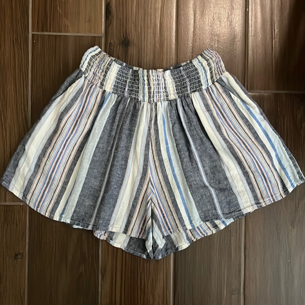 A New Day stripped bohemian shorts/skort, size xs (very strechy)